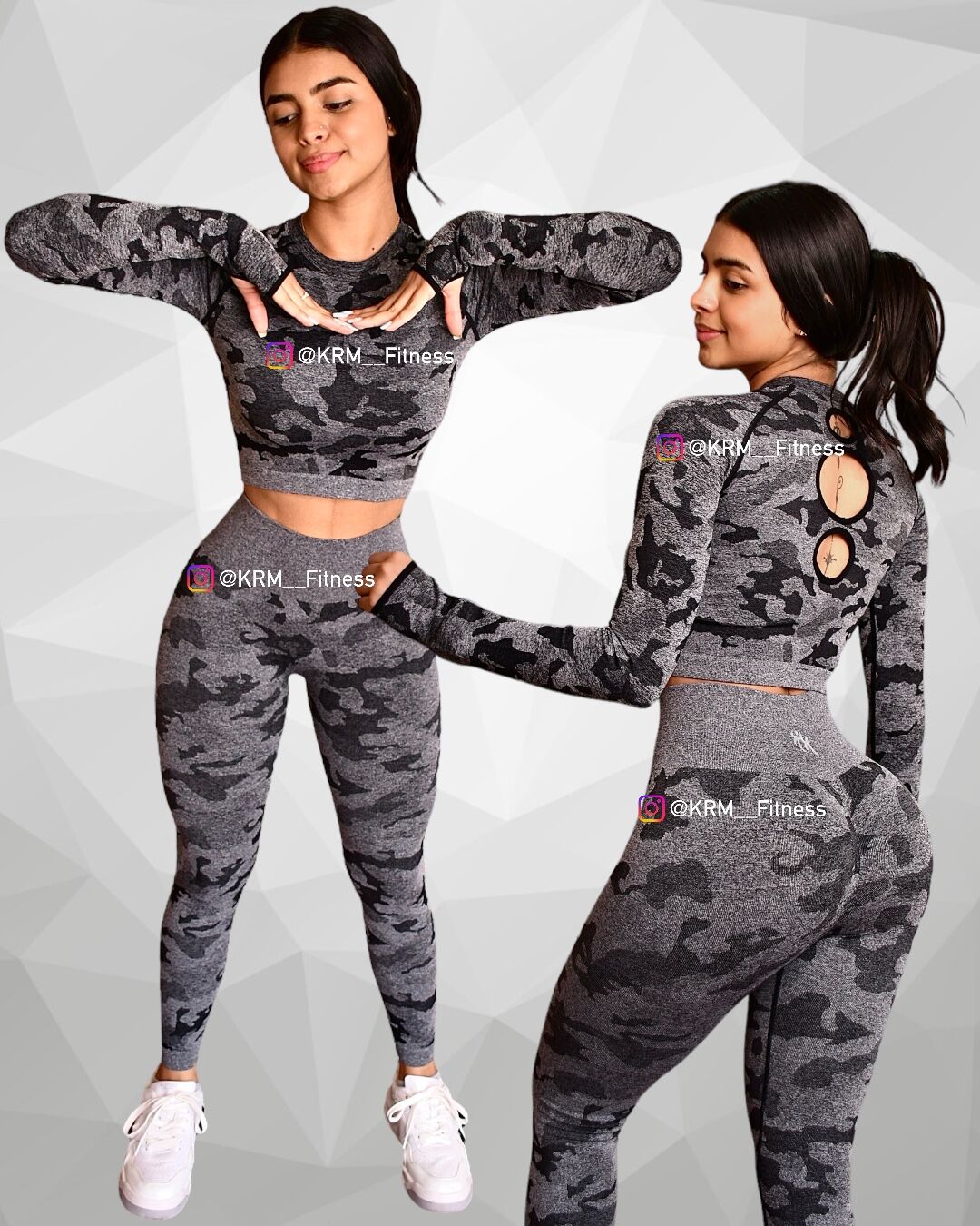 Set Camuflado - Leggings+Blusa - Imagen 2